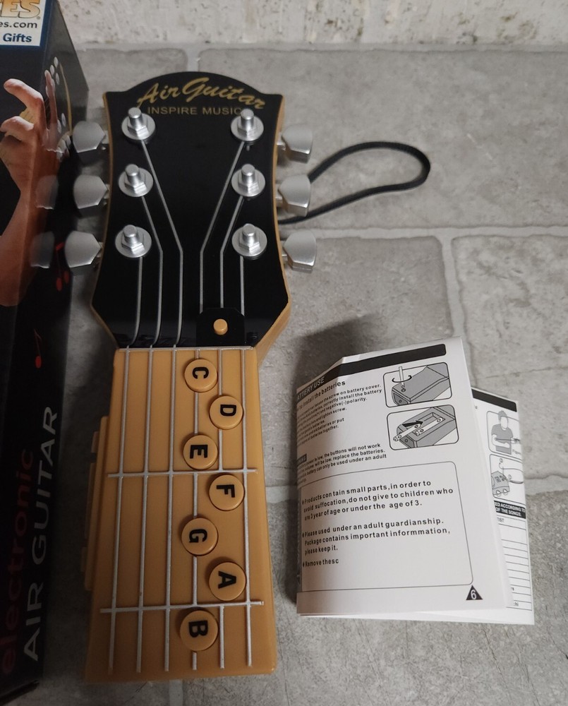 Electronic Air Guitar w/Interactive Laser