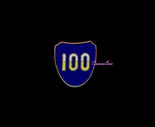 100th Inf. Div. + a custom promo pin