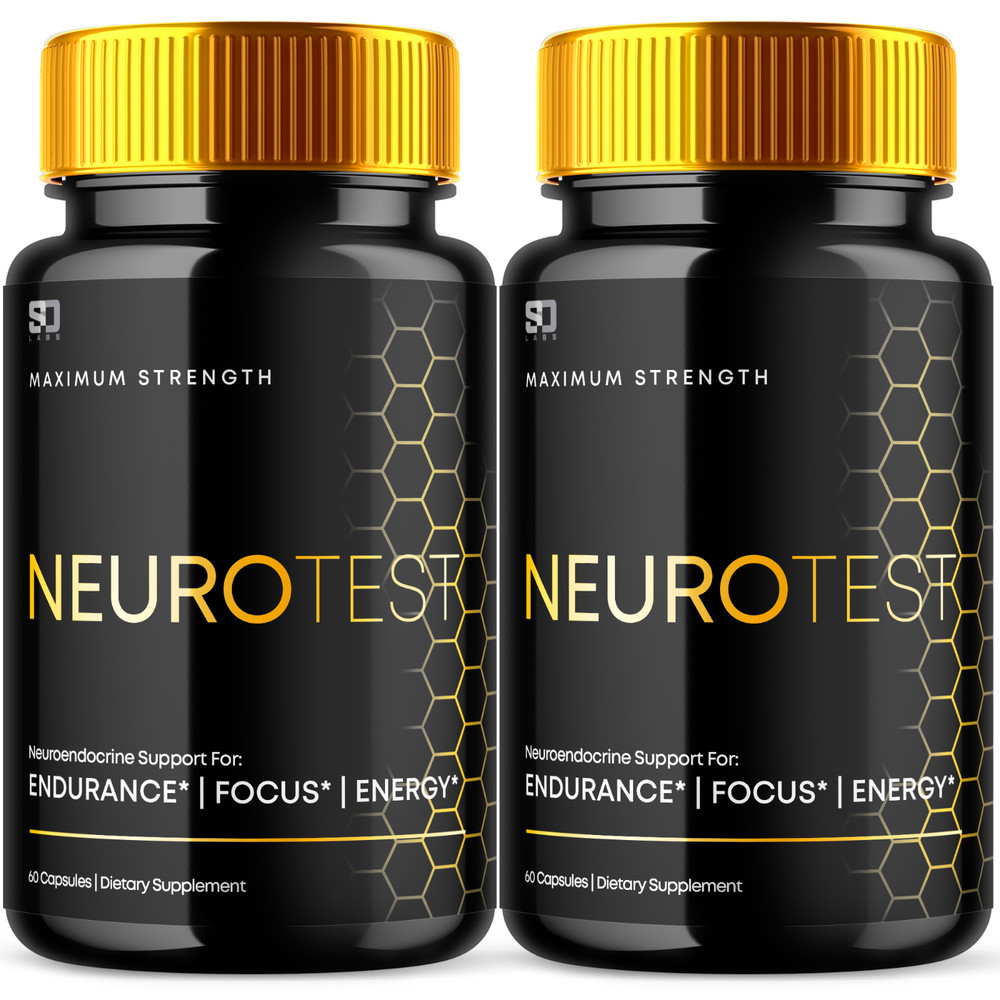 (2 Pack) Neurotest, Neurotest Advanced Formula Male Support Pills (120 Capsules)