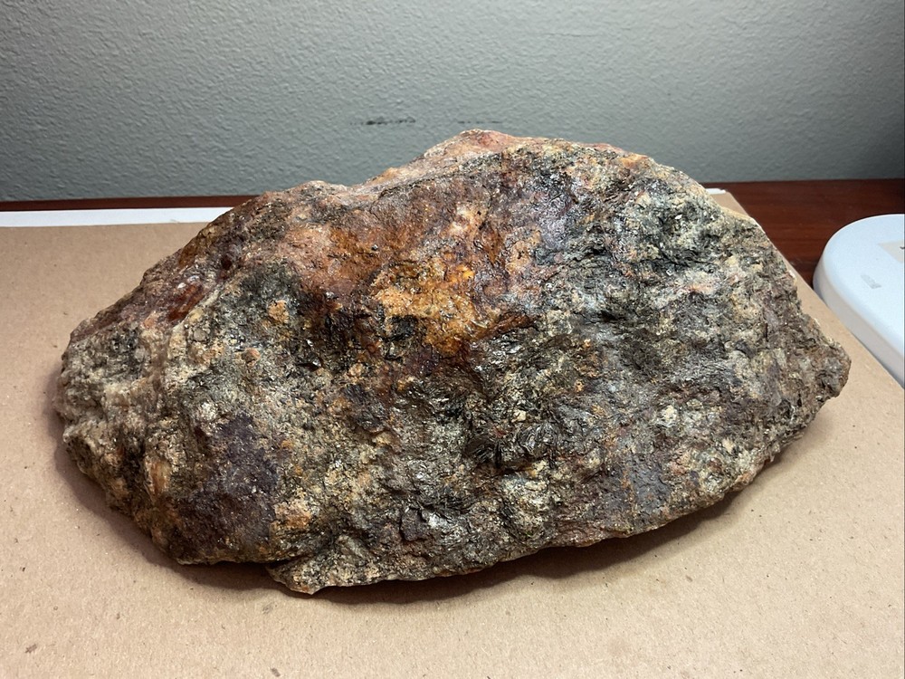Rusty Gold Ore Boulder Colorado 6.6 Pounds