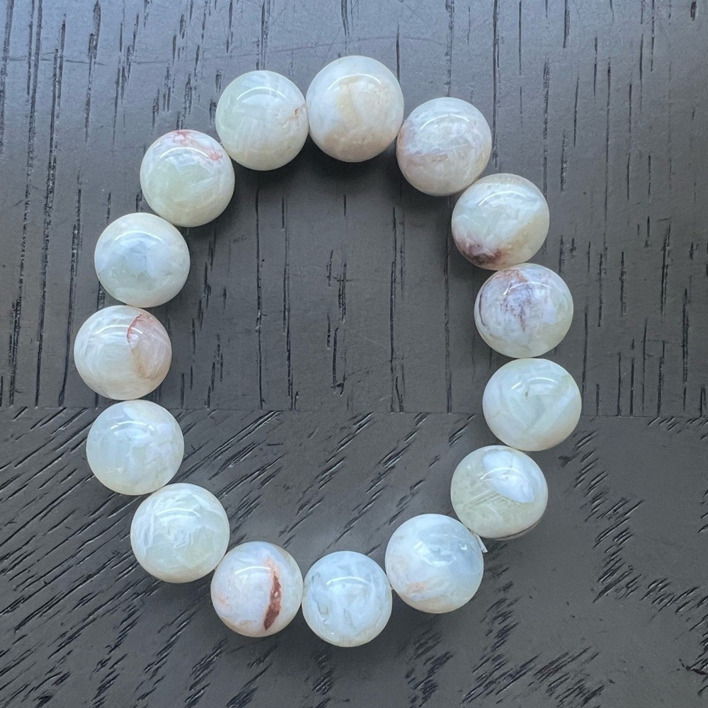 Angel’s wing bracelet 14mm SIZE 7’