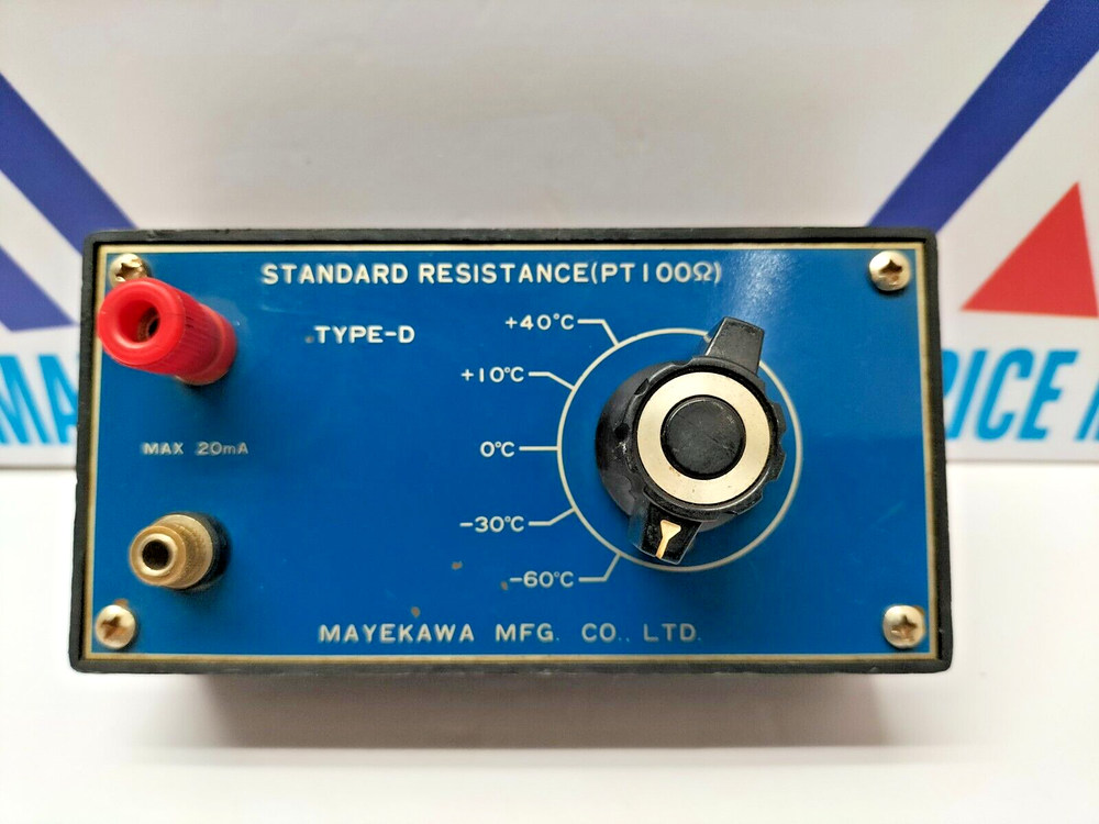 Mayekawa Type D Standard Resistance Decade Box