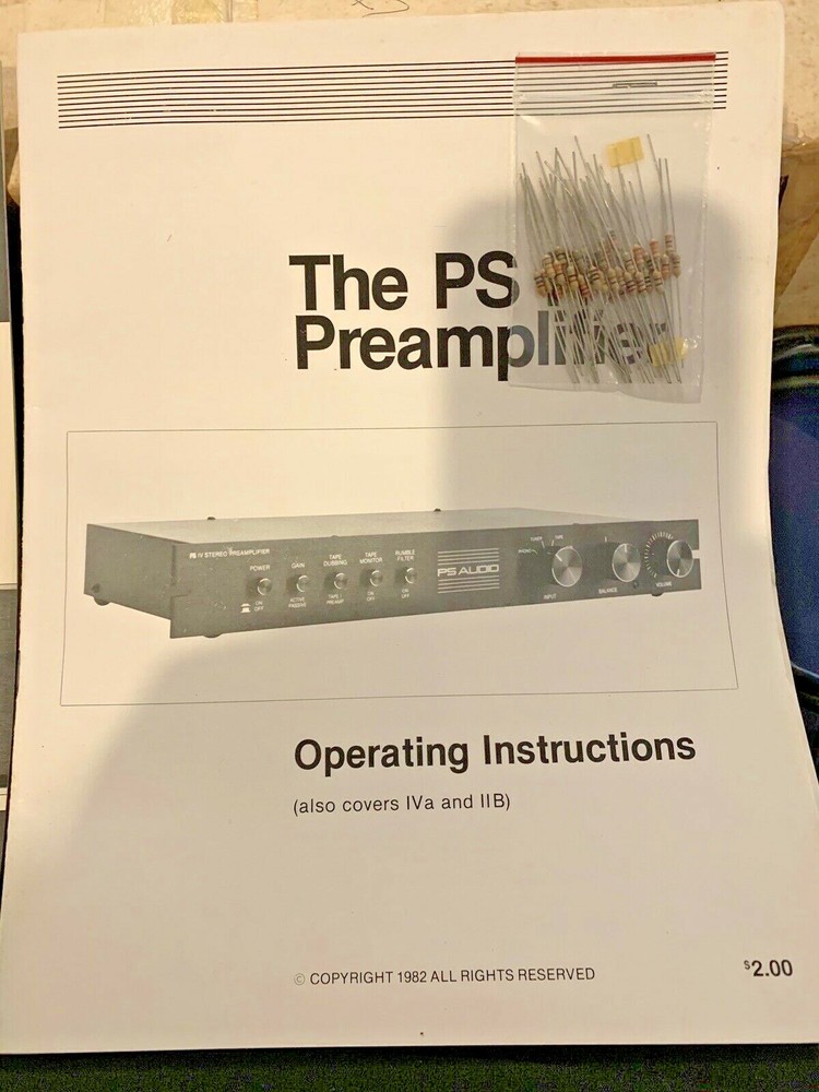 Vintage PS Audio IV Preamplifier