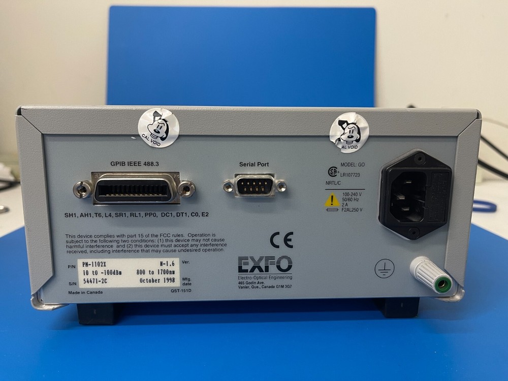 Exfo PM-1100 Optical Power Meter
