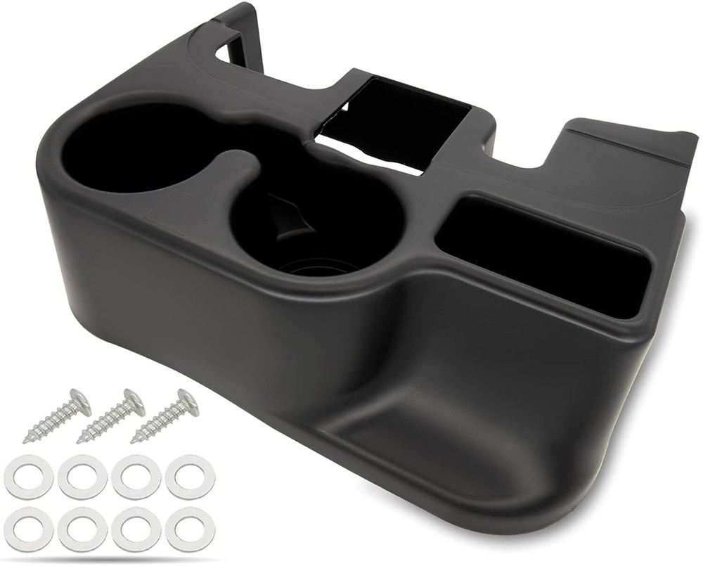 Black Center Console Cup Holder For Dodge Ram 1500 2500 3500 2003 2012
