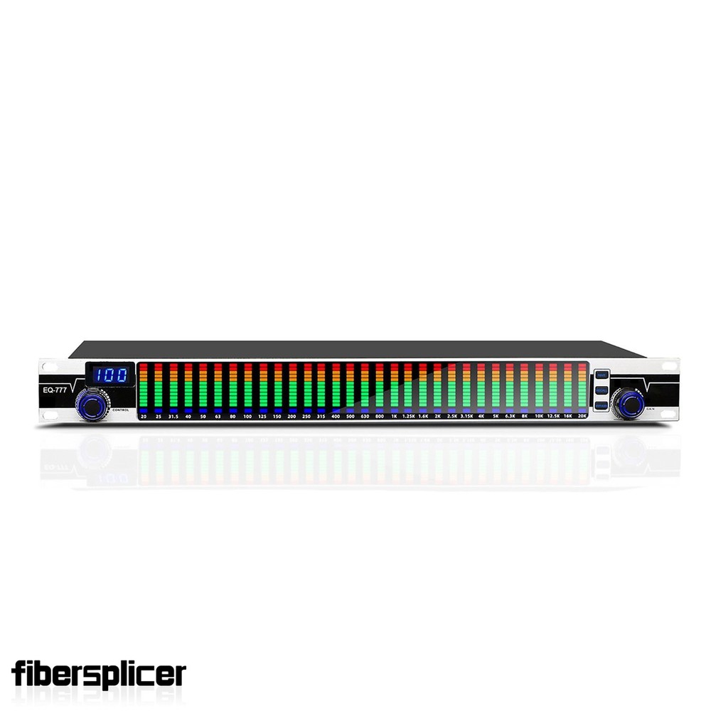 GAX-EQ777 Pro Electronic Digital Equalizer 31-band Graphic Stereo Equalizer