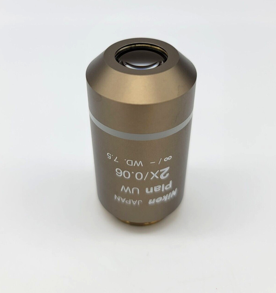 Nikon Microscope Objective Plan UW 2x Ultra Wide