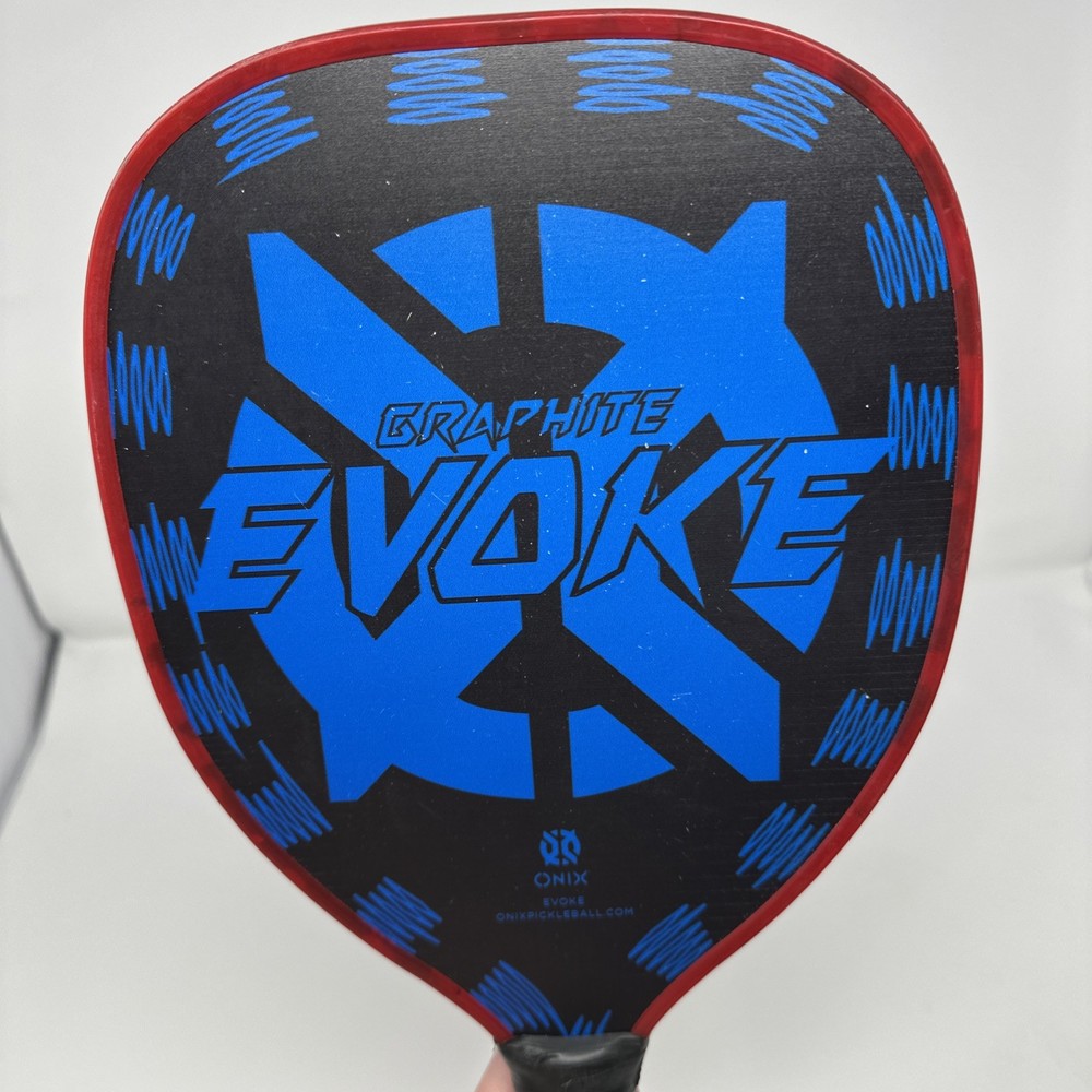 EVOKE TEAR DROP GRAPHITE PICKLEBALL PADDLE