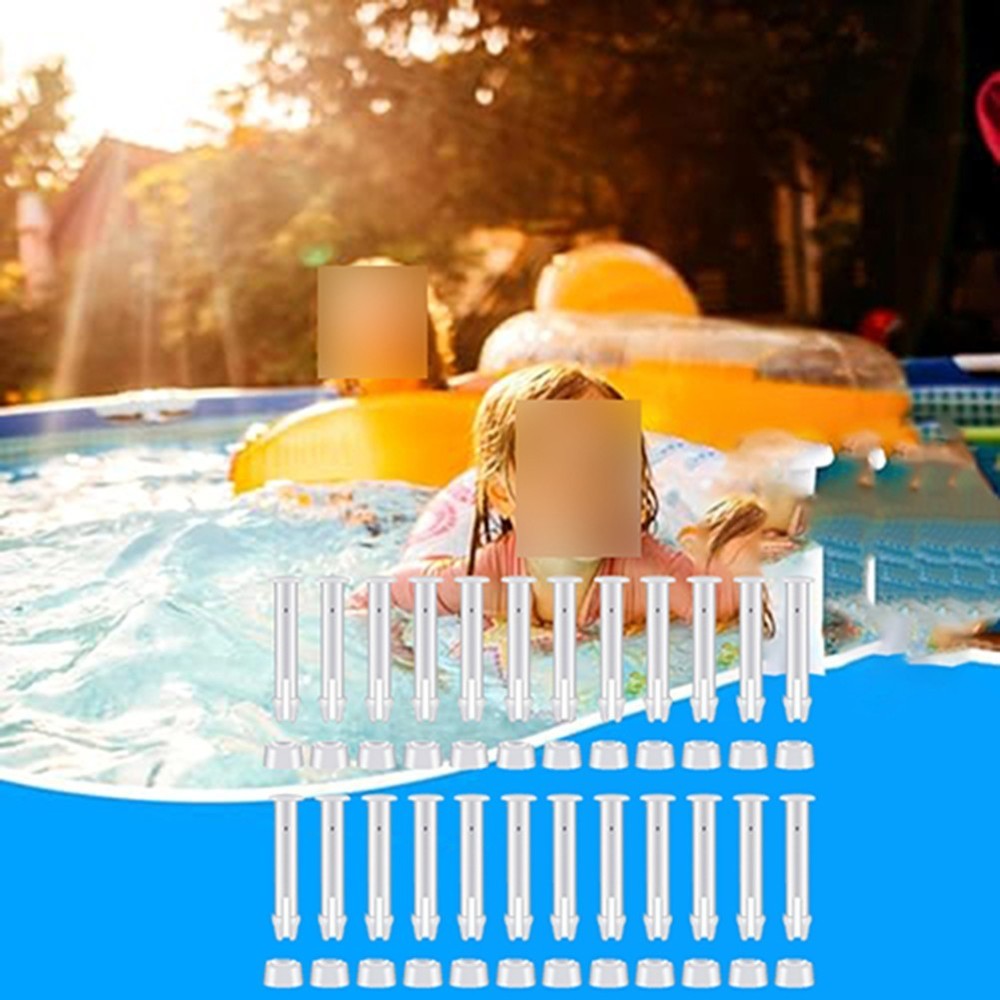 Efficient Pool Joint Pins and Seals for INTELEX Rectangular Frame Pools