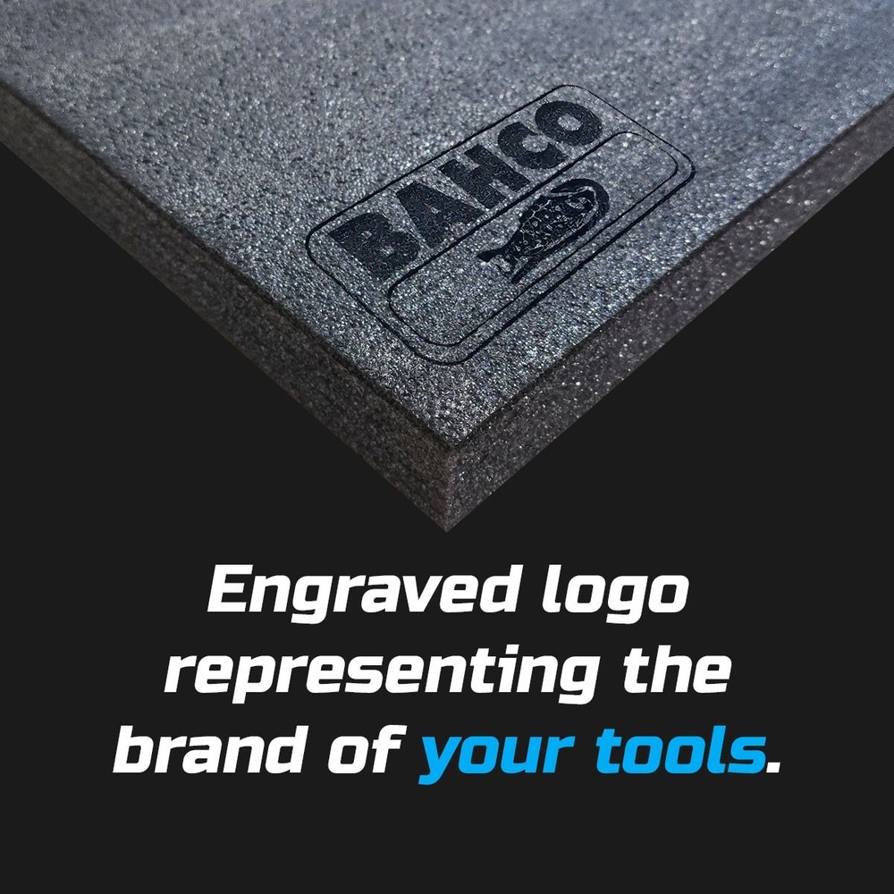 BAHCO shadow foam tool tray insert storage organizer toolbox tool kit set