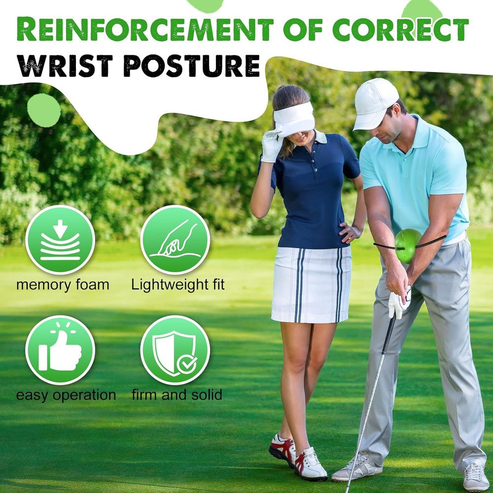 the Connector Golf Training Aid, Swing Trainer for Posture Correction Practice,
