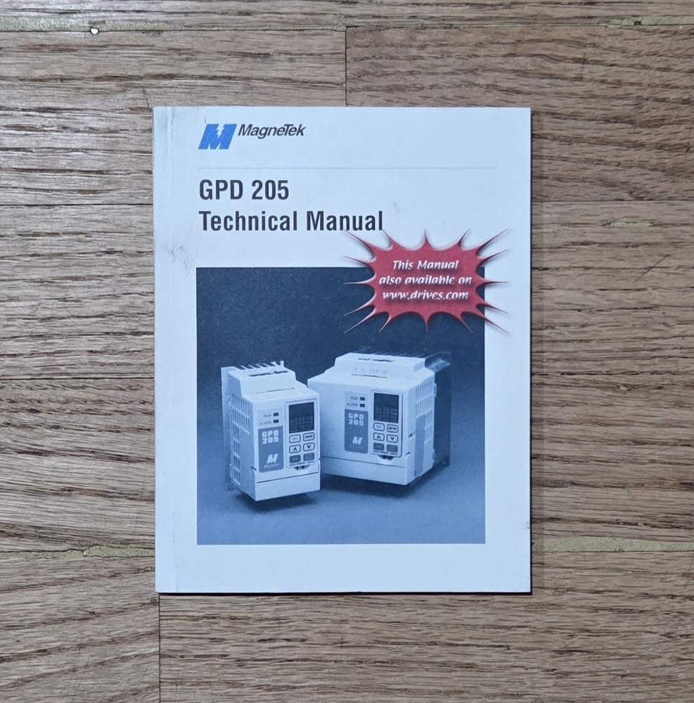 Magnetek GPD 205 Technical Manual 1995