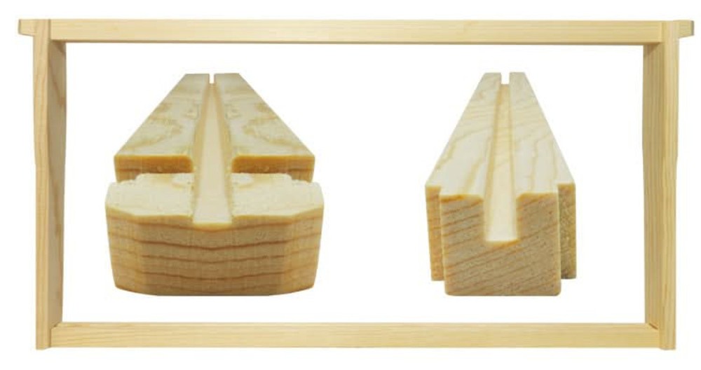 Assembled Medium Bee Frames