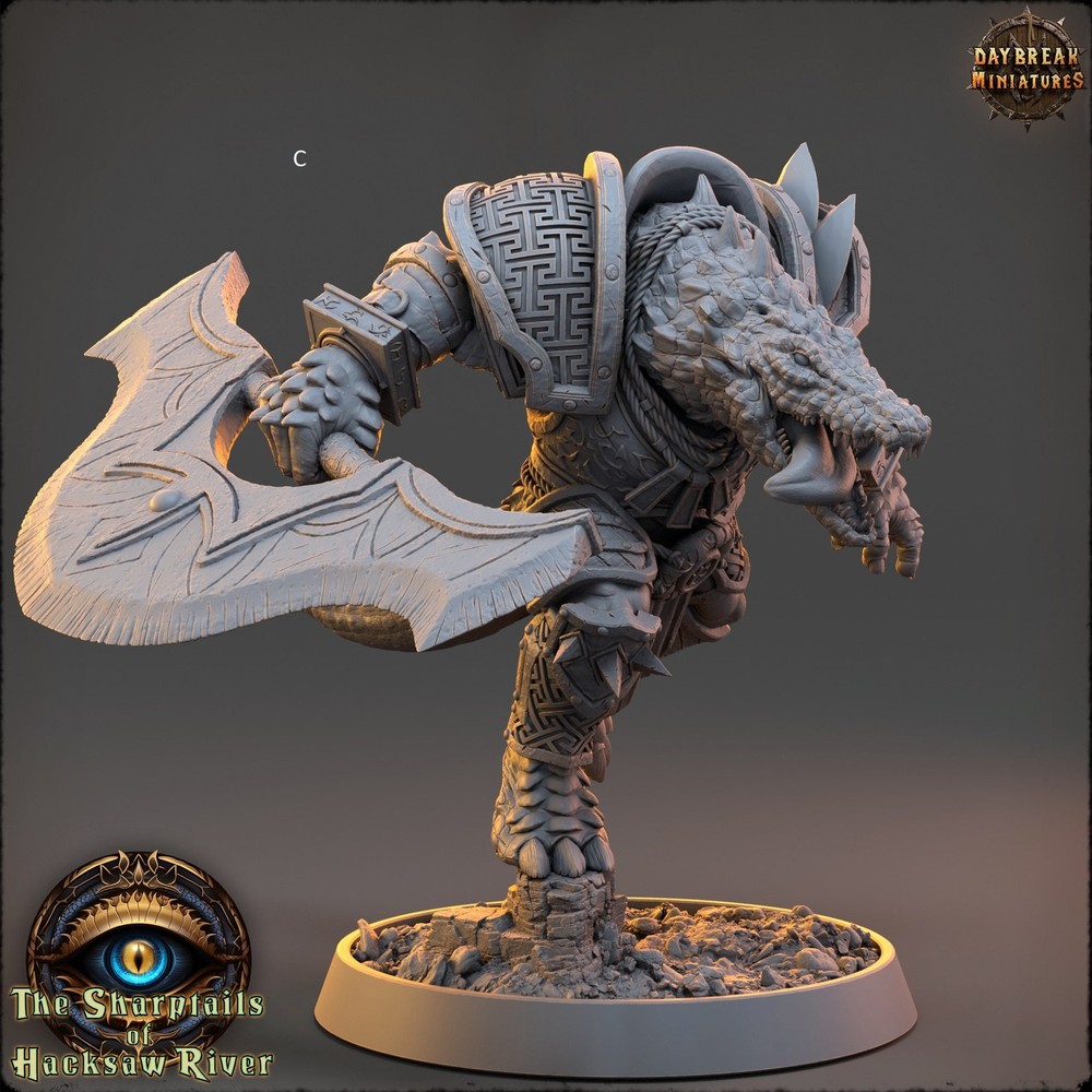 Crocodilian | DayBreak Miniatures