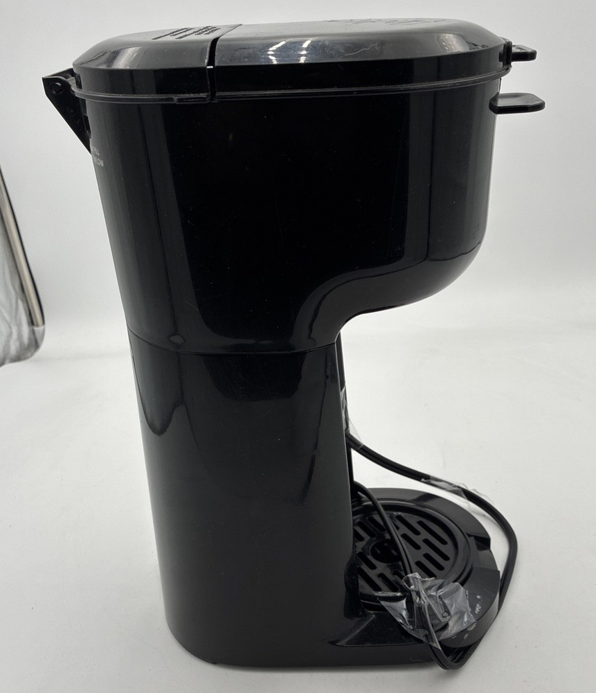 Mainstays Black Matte Single Serve Coffee Maker
