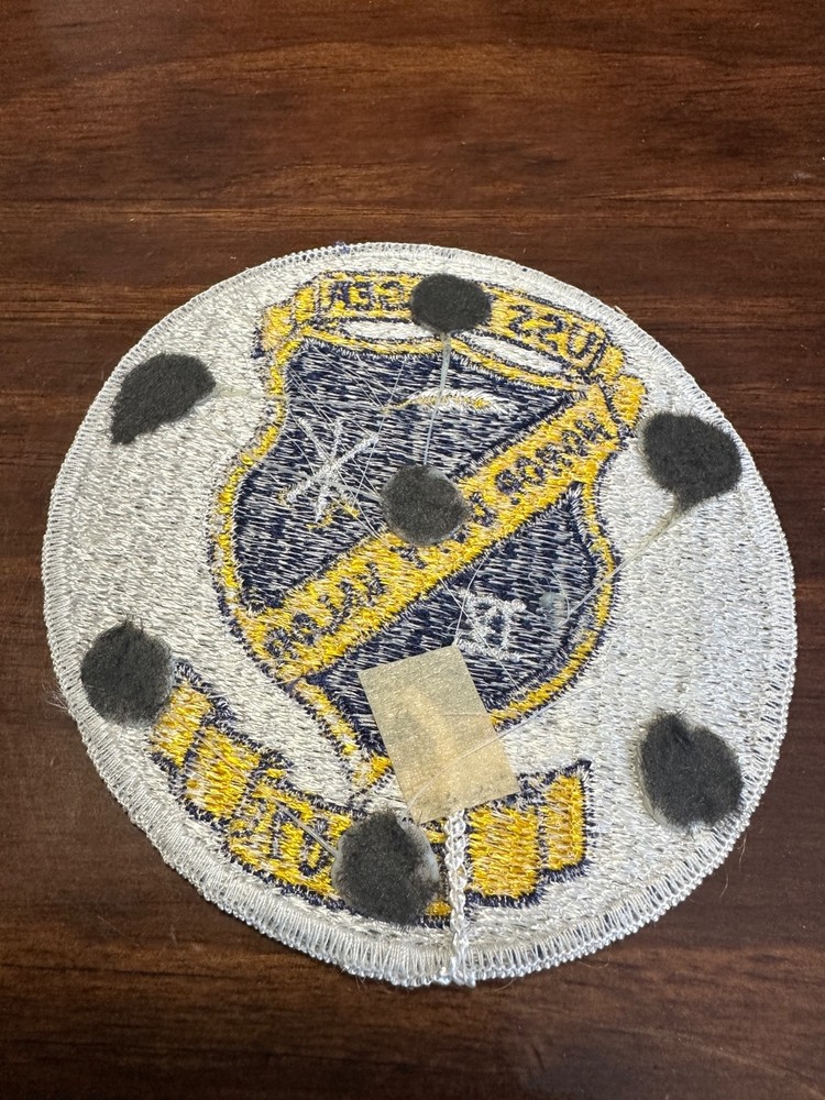 Vintage US Navy USS Badger FF-1071 Ship Patch