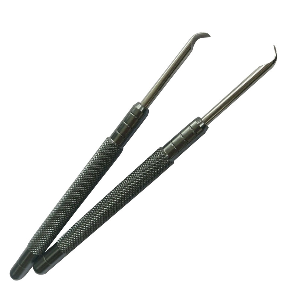 2*Watchmaker Repair Tool Watch Hand Remover Delicate Levers With Flat Blade Grey
