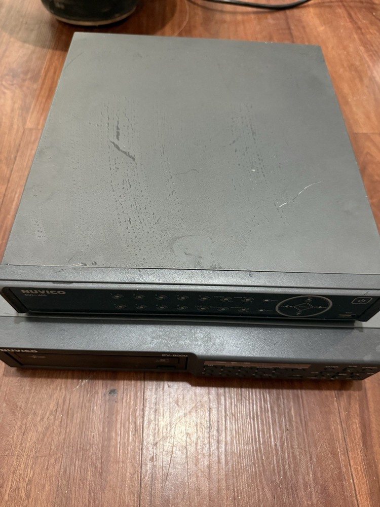 NUVICO PACK EV-8000 EVL-400 video recorders
