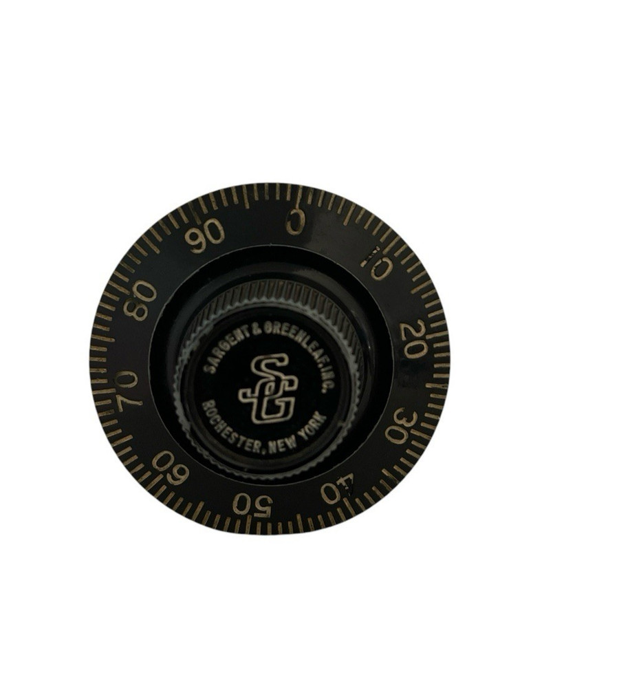 Antique Sargent & Greenleaf Safe Dial Knob Lock Combination Dial