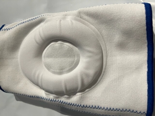 Bell-Horn Medium Compressive Knee Support White