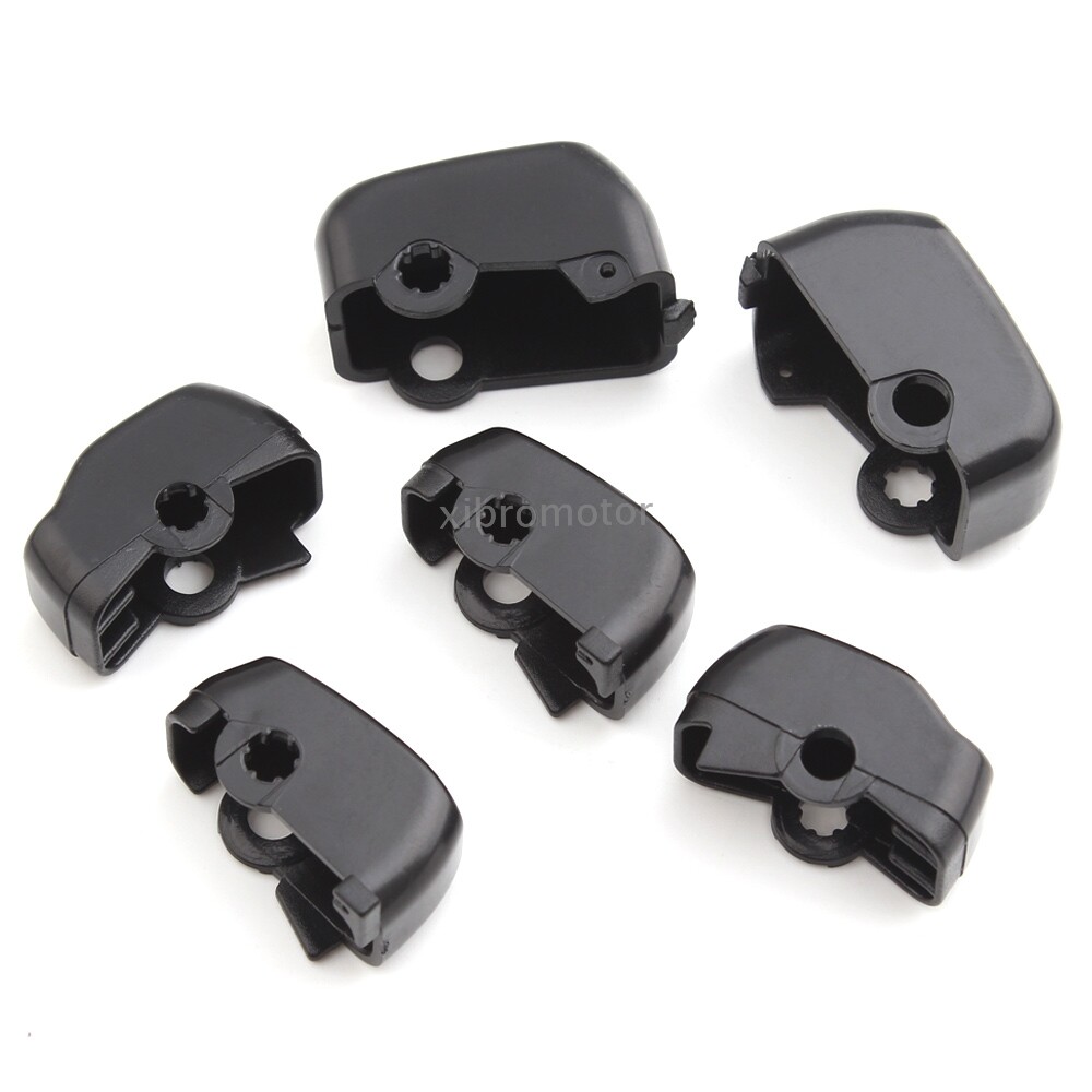 Hand Control Switch Housing Button Cover Cap Black For Harley Touring 1996-2013