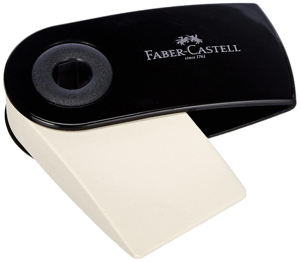 Faber-Castell 182410 - Eraser Sleeve Mini, Black