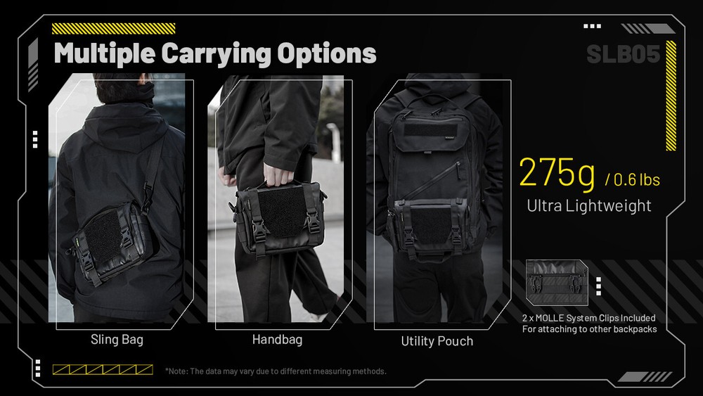 NiteCore SLB05 Modular Commuting Sling Bag