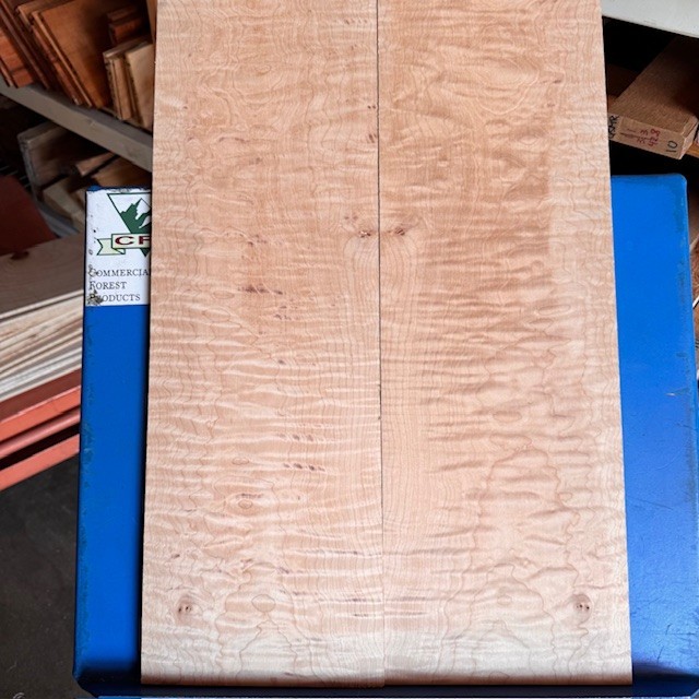 Curly Maple🍁  Bookmatch 2 piece .3"x 7.5"x22"