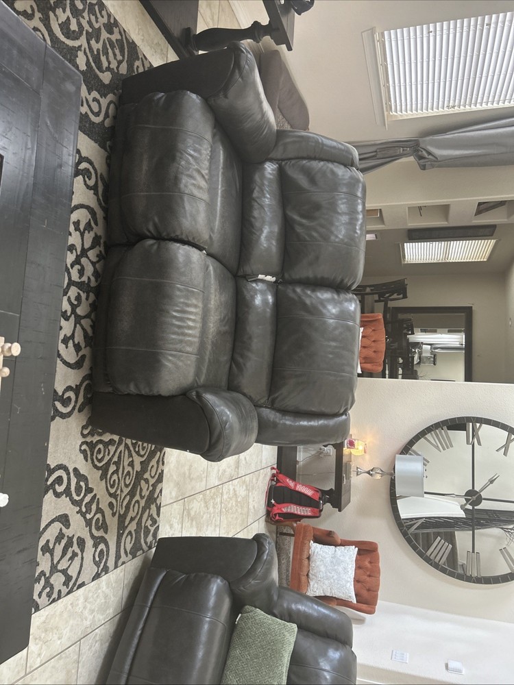Leather Sofa Set for Living Room Pre-owned