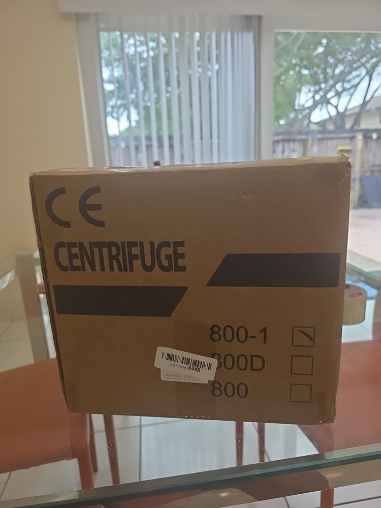 110V Lab Centrifuge Machine with Speed Control and Timer, Capacity 6x20ml US NEW