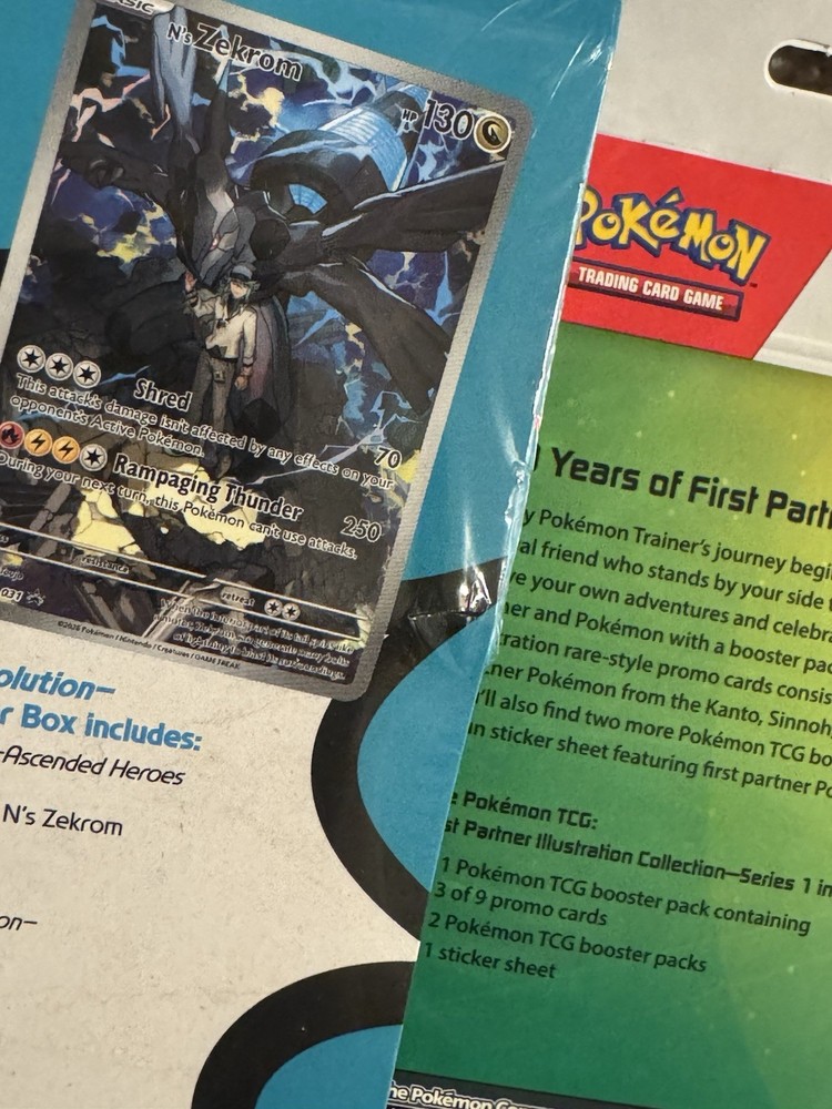 Pokemon Ascended Heroes ETB + 3 First Partner Illustration Boxes