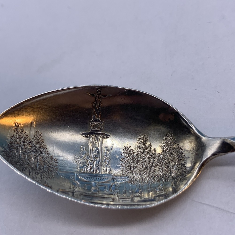Vintage Sterling Silver Cincinnati Souvenior Spoon