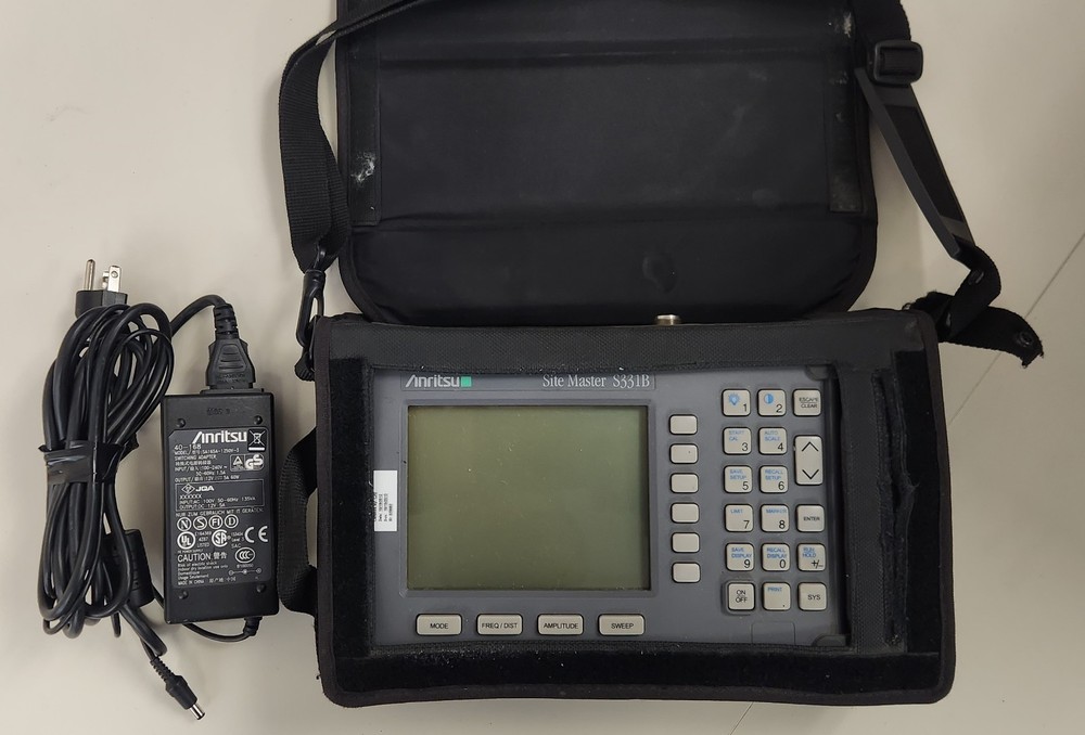 Anritsu S331B Site Master with power supply.