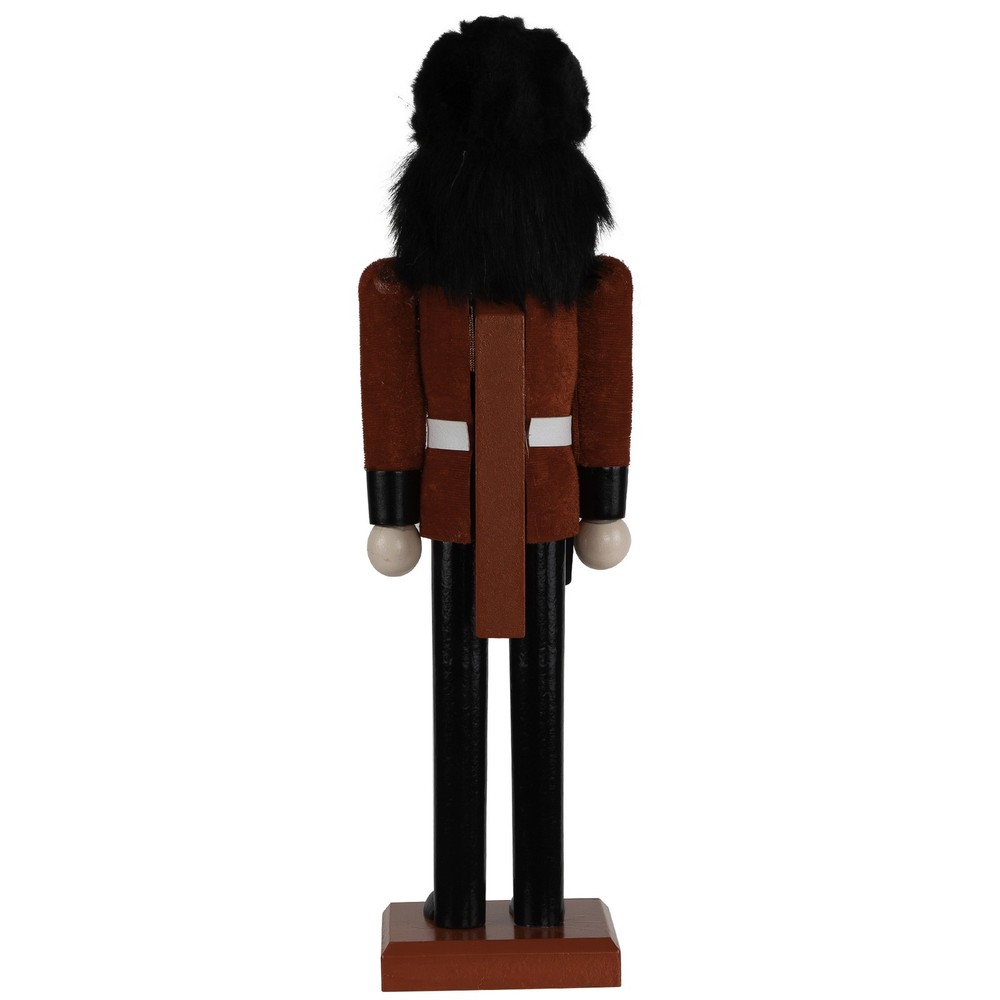 Royal Guard Christmas Nutcracker Figure - 14" - Red and Black