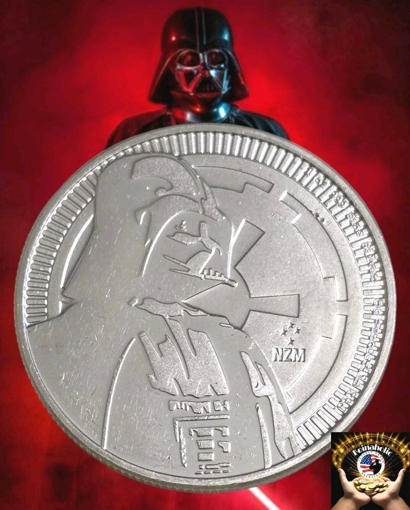 2017 Darth Vader .999 Fine Silver, Pulled From Storage Needs A New Galaxy 😆 🔥