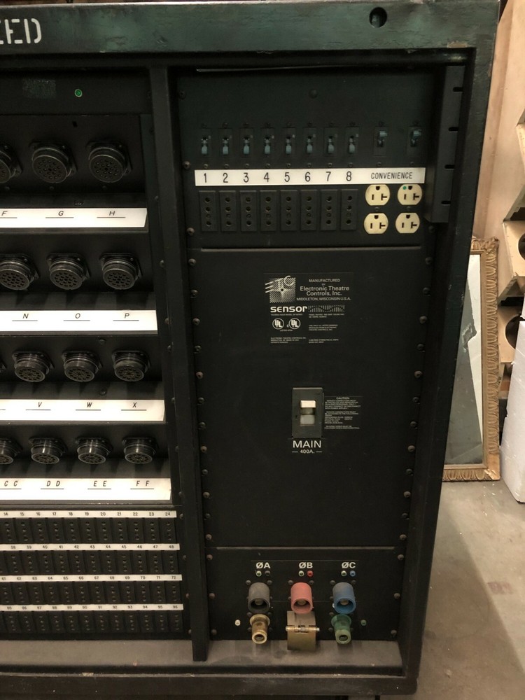 96X2K SENSOR Rack (Classic) ETC Touring Dimmer Rack