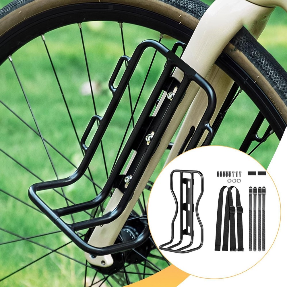 Bike Front Fork Rack Stable Quick Release Bicycle Accessories Easy to Install