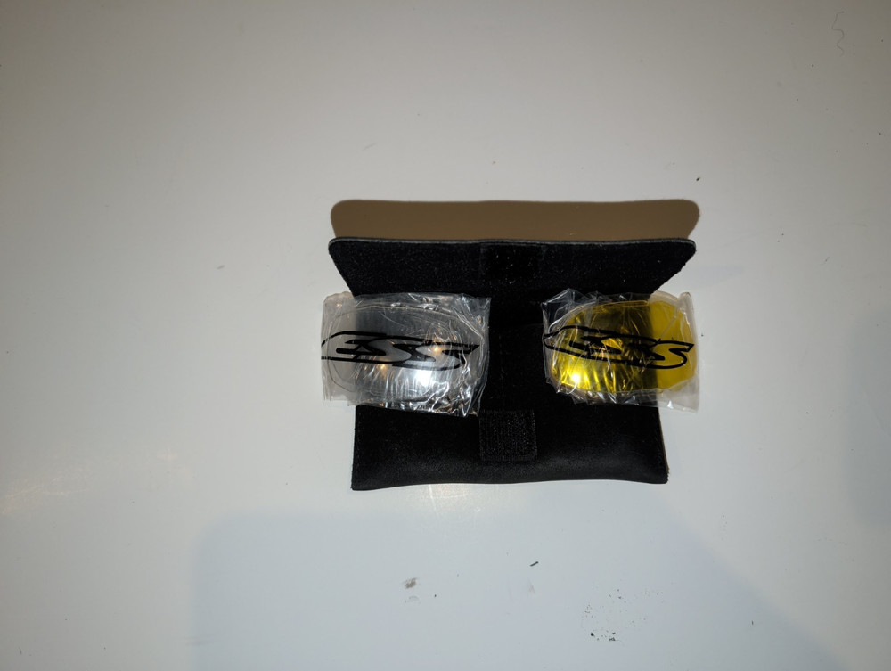 ESS ICE Ballistic Replacement Lenses Clear + Yellow w/ Case
