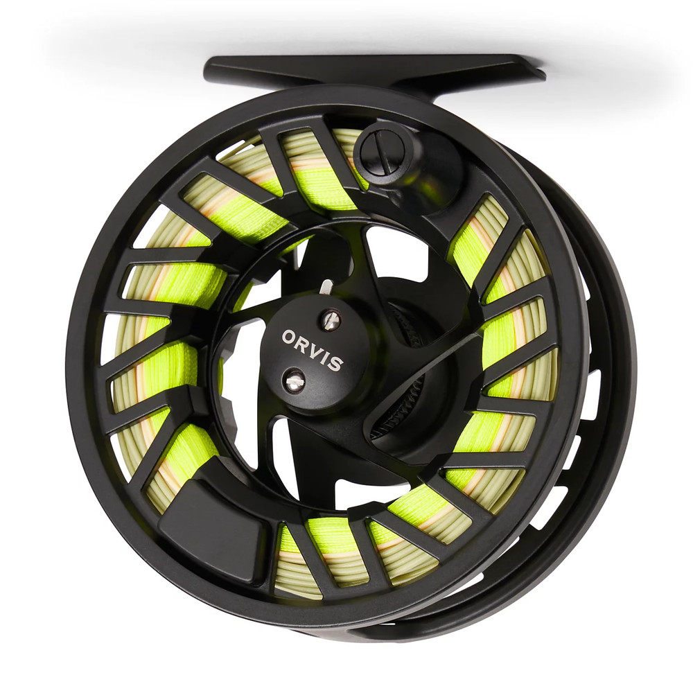 Orvis Clearwater Large Arbor Fly Reel Black