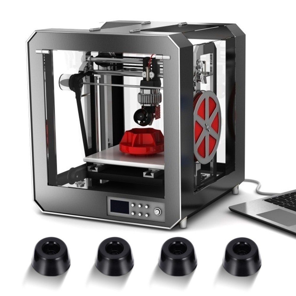 4pcs 3D Printer Accessories Replacement Anti Vibration Rubber Feet Protectors