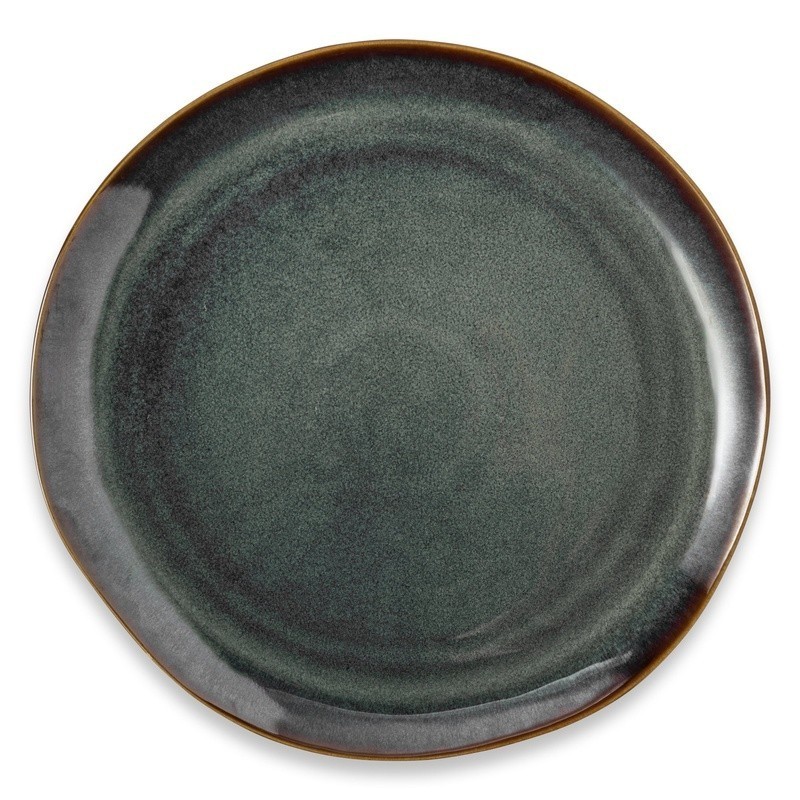 Rustic Ceramic Dinnerware Set 12 Piece Service 4 Dishwasher Microwave Safe New