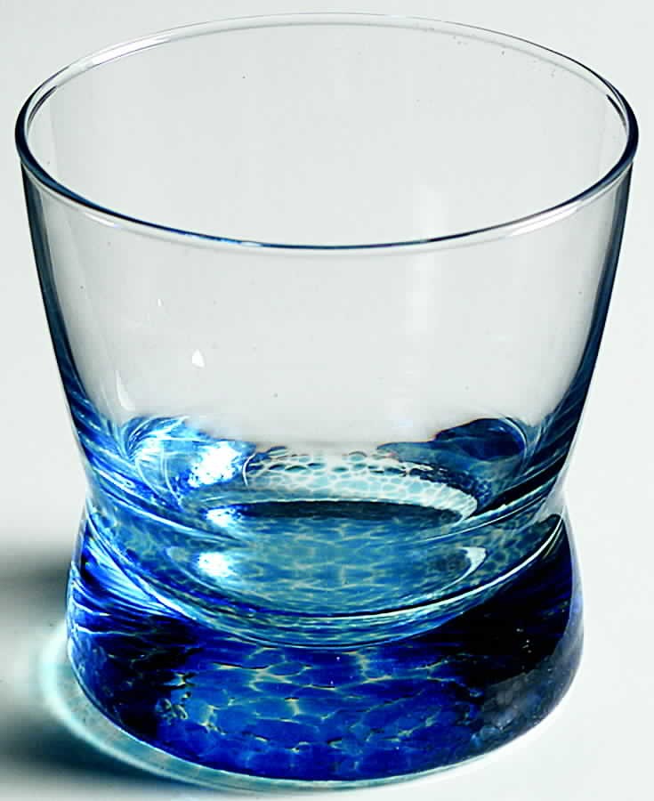 Denby Blue Jetty Double Old Fashioned Glass 3400397