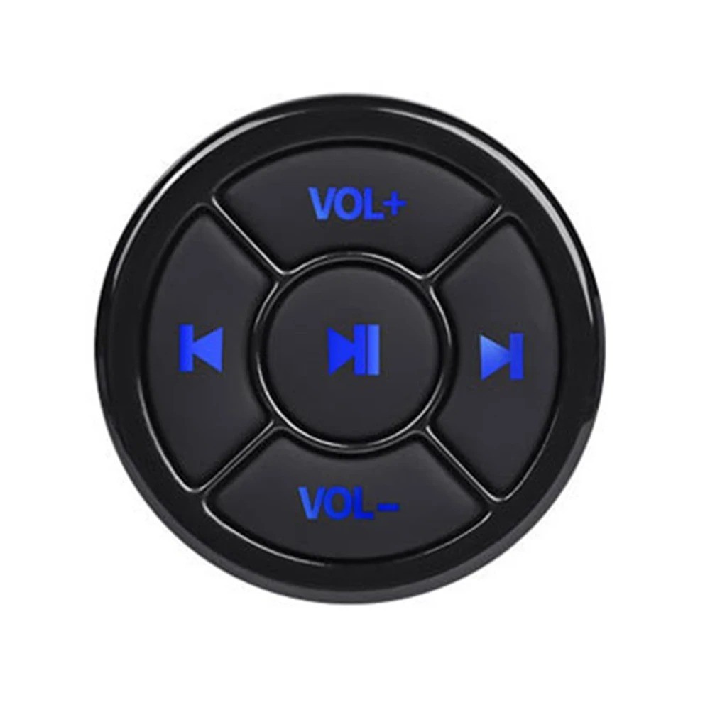 Wireless Bluetooth 5.0 Remote Controller Media Button Car Motorcycle Bike