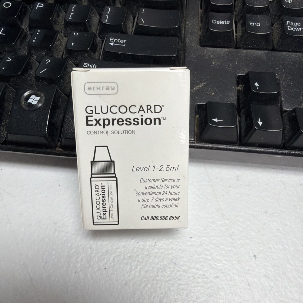 Arkray Glucocard Expression Control Solution For Glucose Care Exp 6/2026