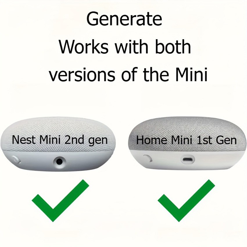 Desktop Stand Base Bracket for Google Nest/ Home Mini Series Bluetooth Speaker