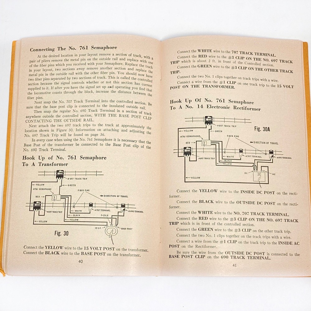 1949 Instructions For Assembling And Operating American Flyer 3/16" Scale Trains