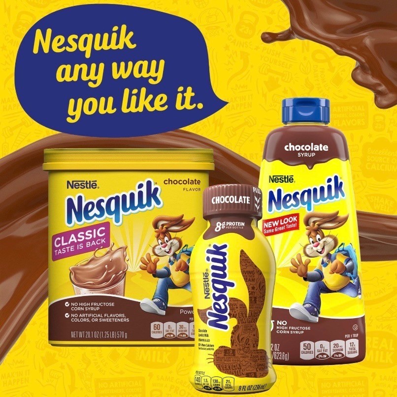 Nesquik Chocolate Milk Drink 8 fl oz 15 Pack