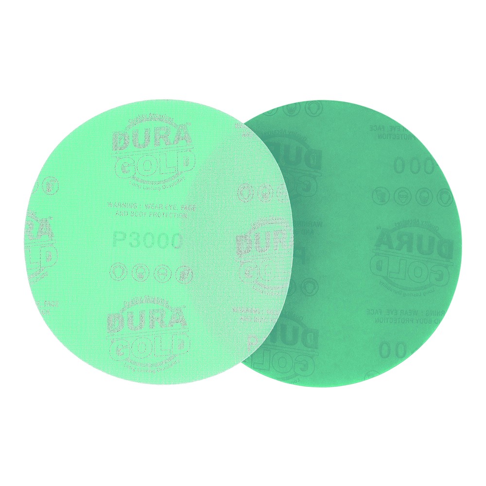 6" Sanding Discs - 3000 Grit - 50 Hook & Loop Backing Sandpaper Discs