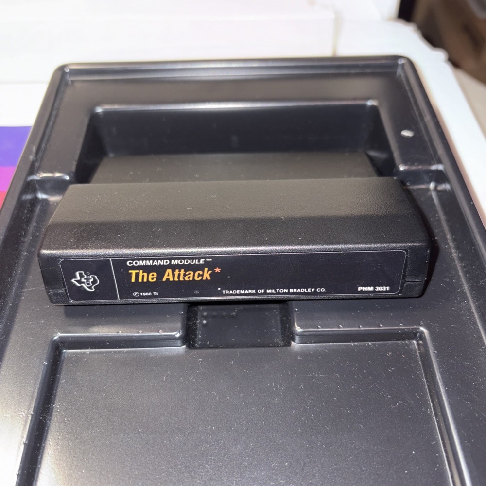 Texas Instruments T1 Home Computer Applications Software Game Lot (4) 1981