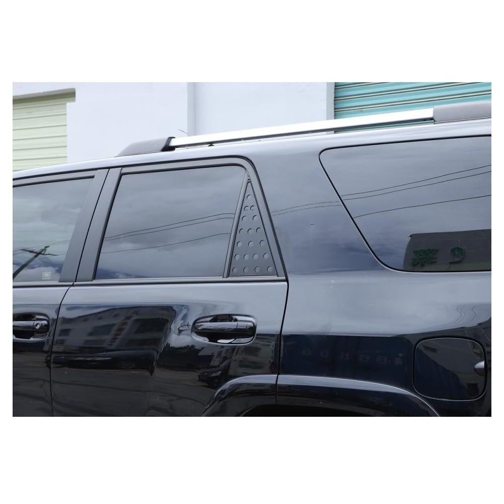 C-Pillar Triangular Window Trim Cover for 4Runner 2010-2020 Black CCTWGPTCF42